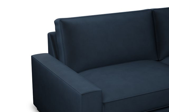 Edgewater Joya Dark Blue 96" Sofa W/ 2 Cushions