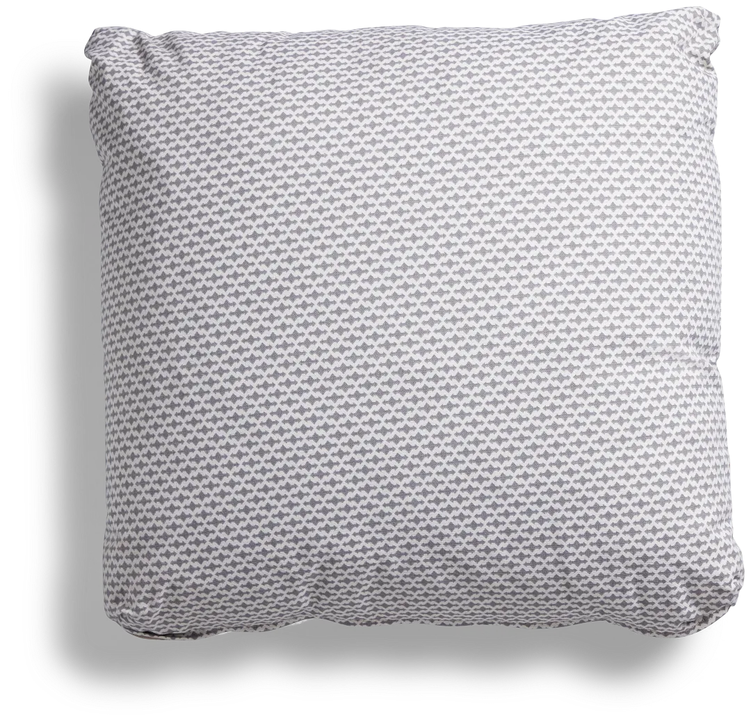 Dash Gray 20" Accent Pillow