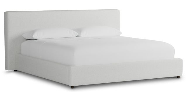 Grayton Elite Ivory 44" Upholstered Platform Bed