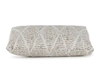 Foster Light Gray Lumbar Indoor/outdoor Accent Pillow