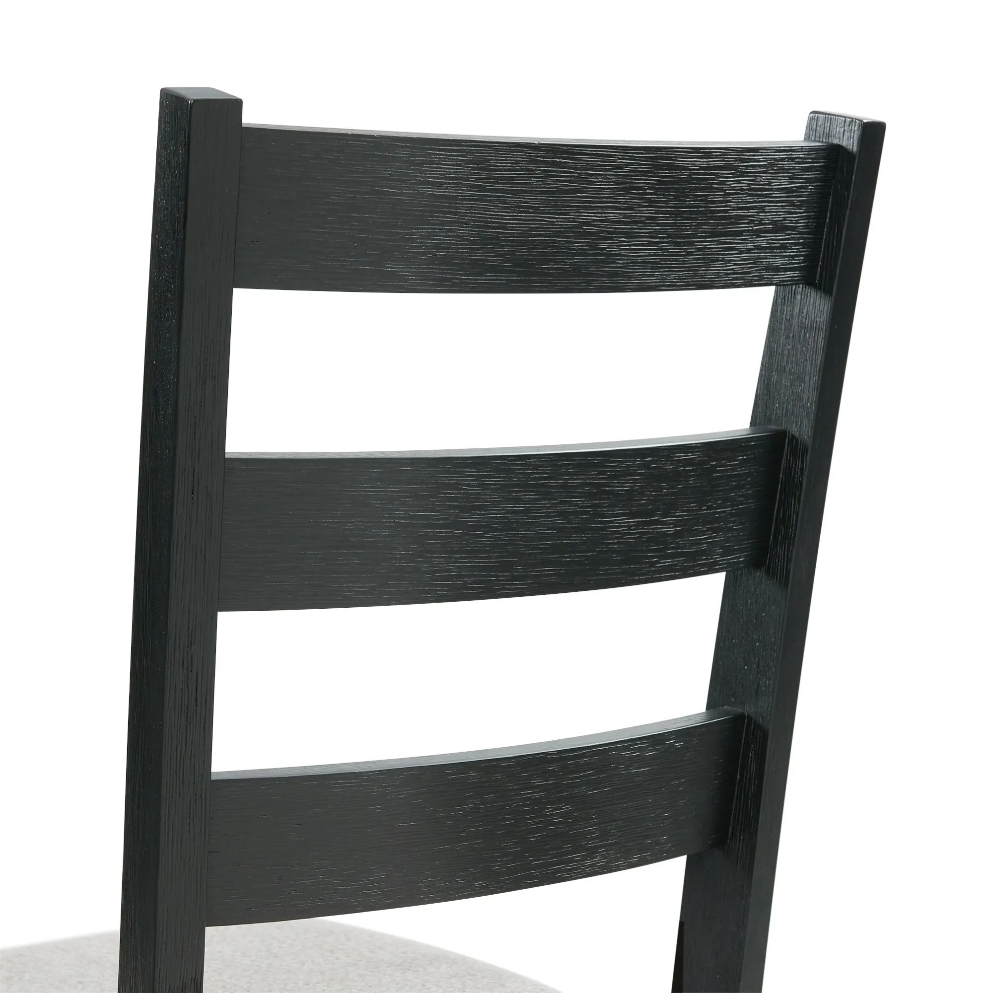 Kalila Black Upholstered Side Chair