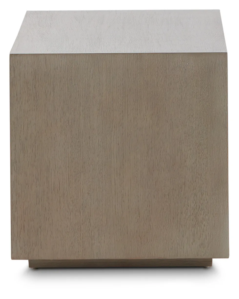 Nixon Light Tone Open End Table