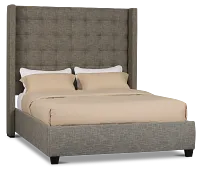 Chatham Gray High Platform Bed