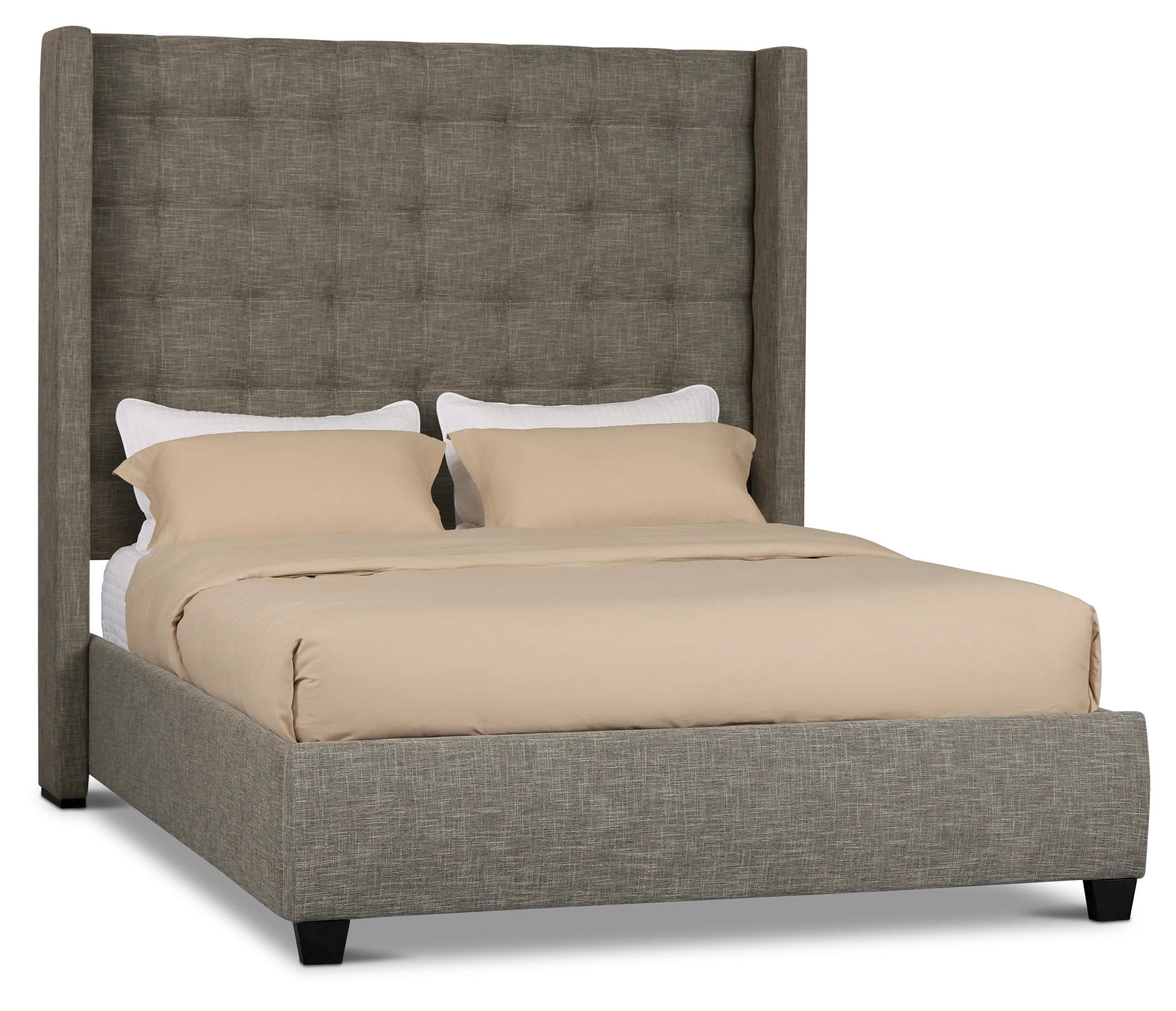 Chatham Gray High Platform Bed
