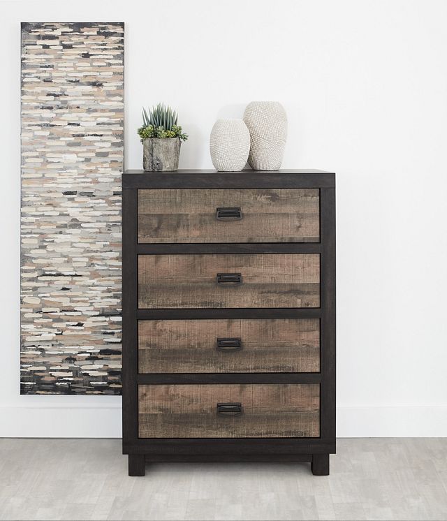 Harlington Dark Tone Drawer Chest