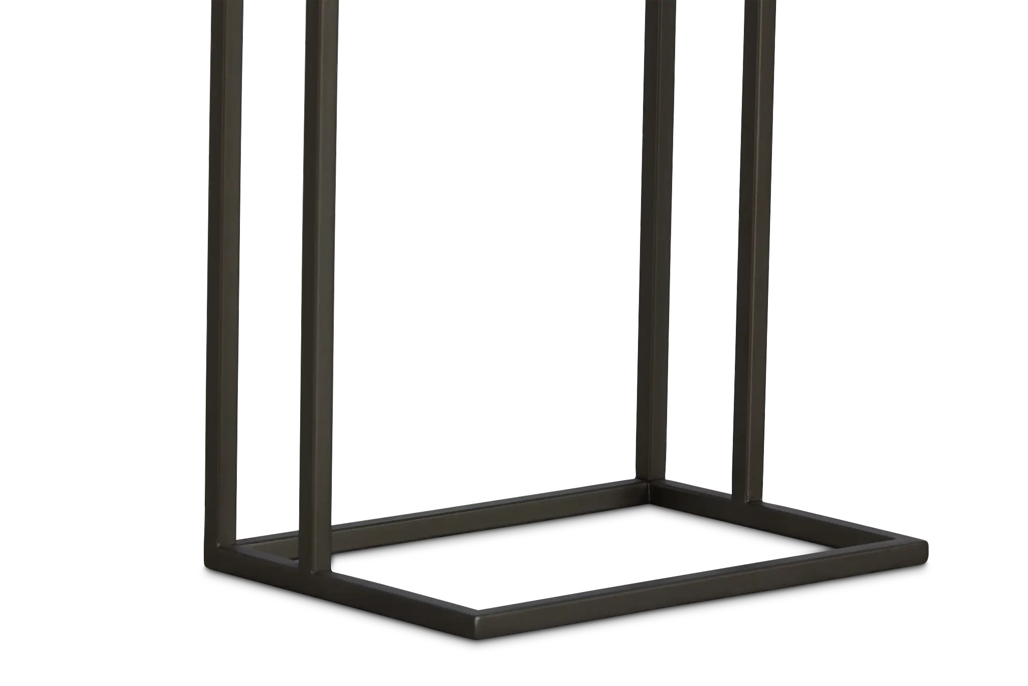 Tallie Black Marble Chairside Table Tallie Black Marble Chairside Table