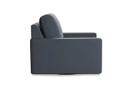 Edgewater Victory Dark Blue Swivel Chair