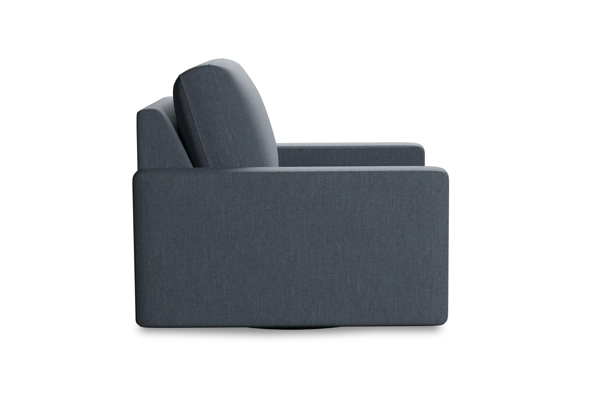 Edgewater Victory Dark Blue Swivel Chair