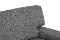 Veronica 90" Dark Gray Down Sofa