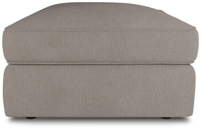 Siesta Revenue Beige Fabric Ottoman