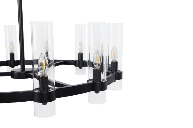 Ginora Black Chandelier