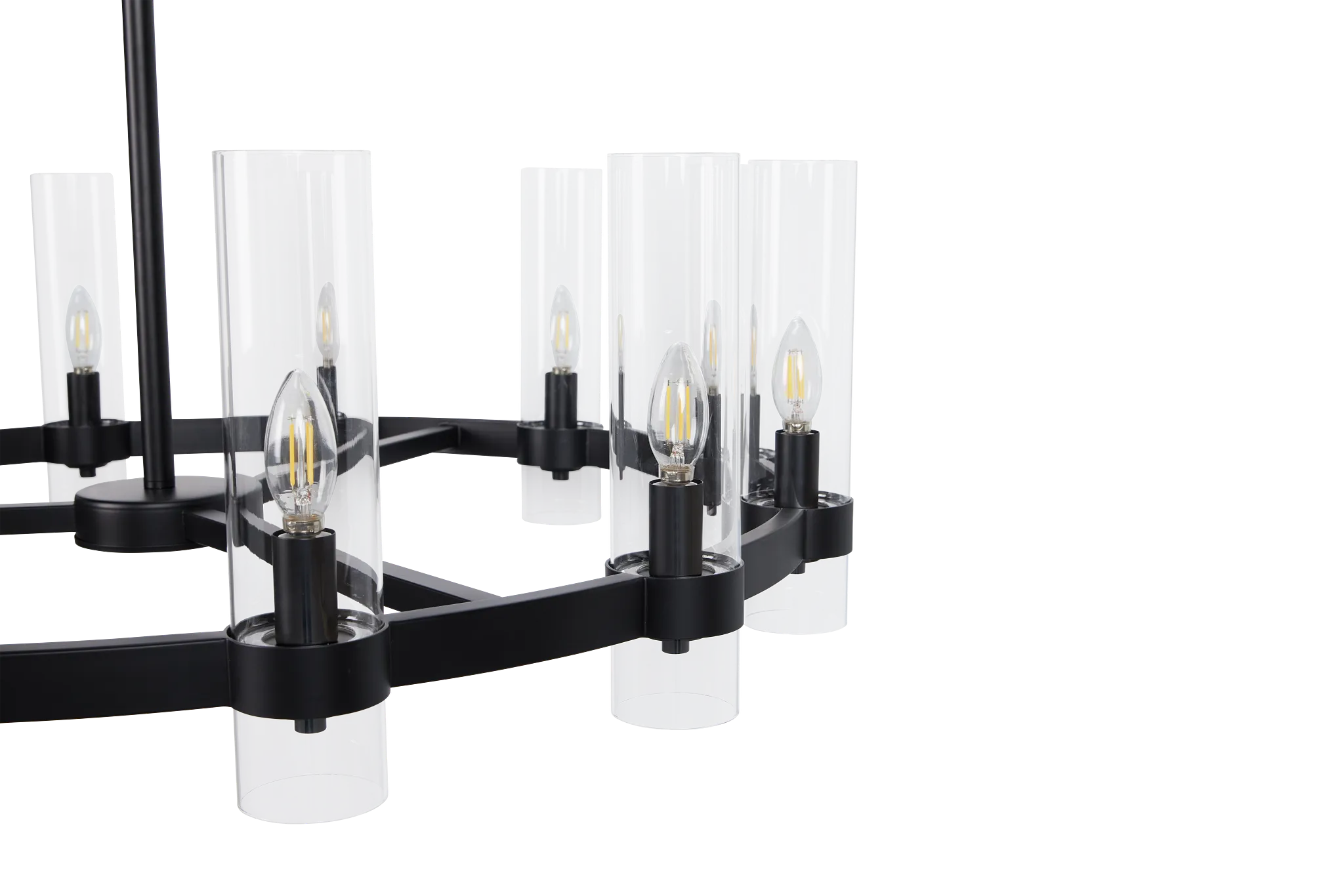 Ginora Black Chandelier