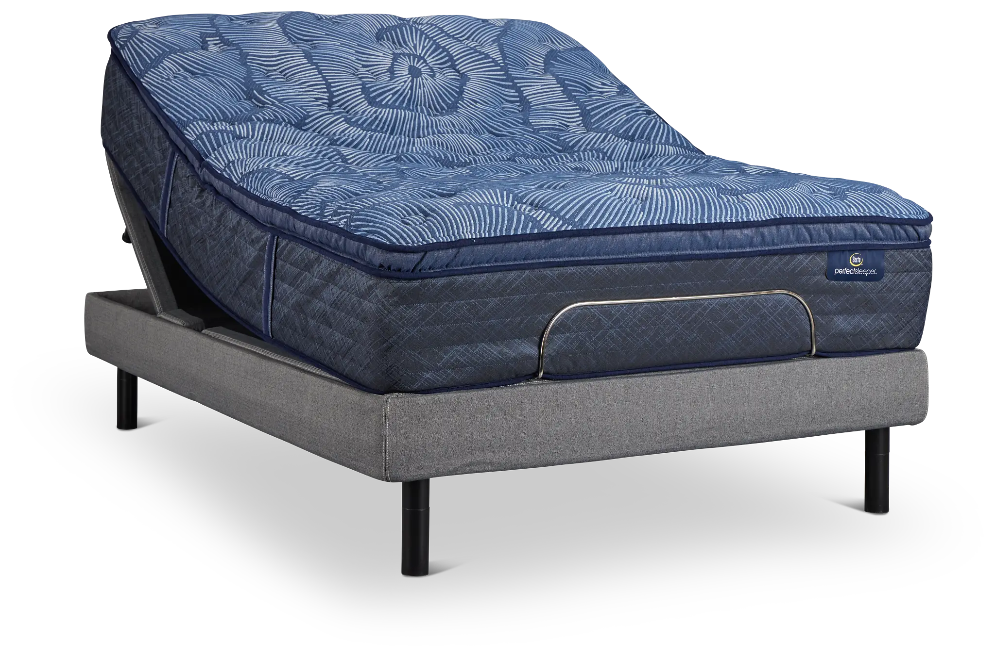 Serta Perfect Sleeper Cobalt Calm Plush Motion Perfect 4 Adjustable Base Set Serta Perfect Sleeper Cobalt Calm Plush Motion Perfect 4 Adjustable Base Set
