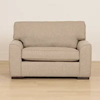 Sinclair Brown Fabric Cooling Memory Foam Sleeper