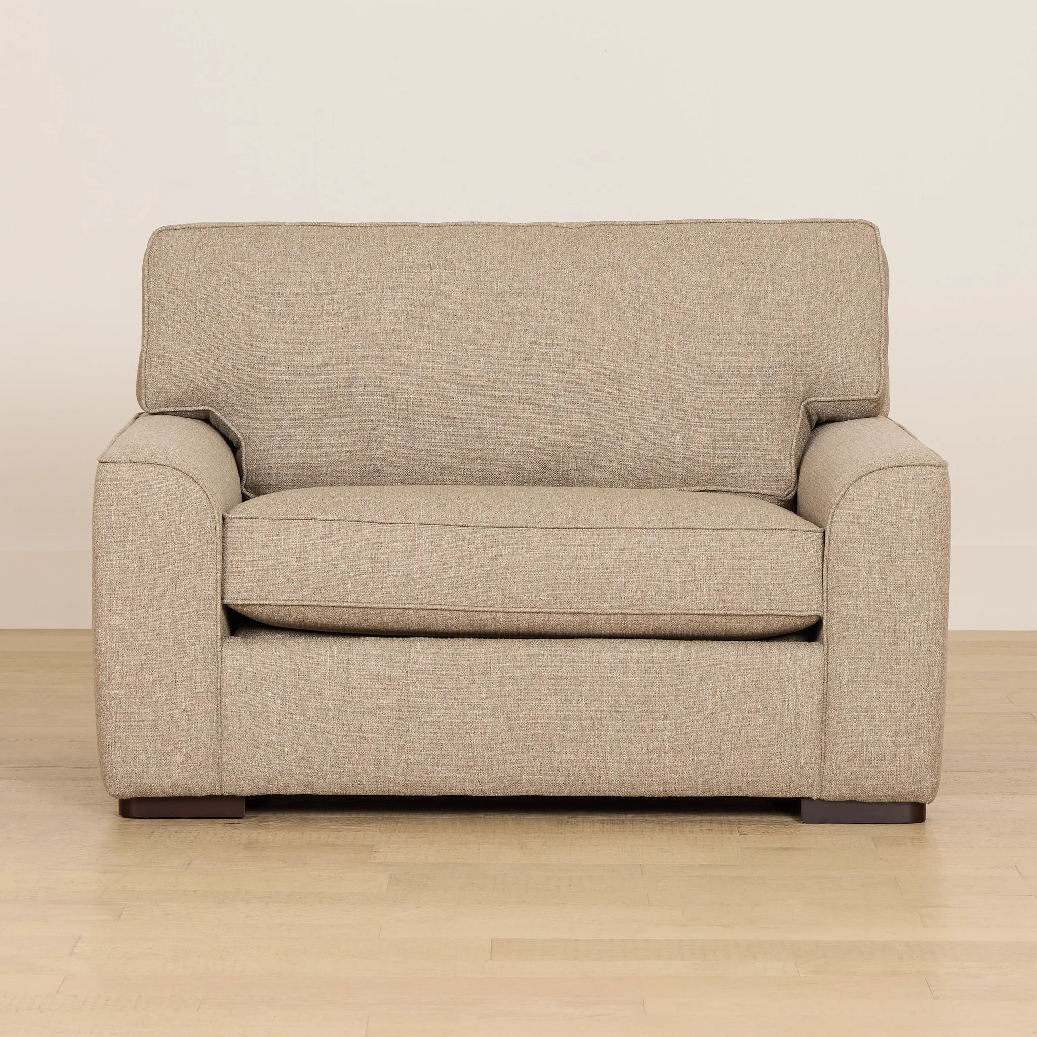 Sinclair Brown Fabric Cooling Memory Foam Sleeper