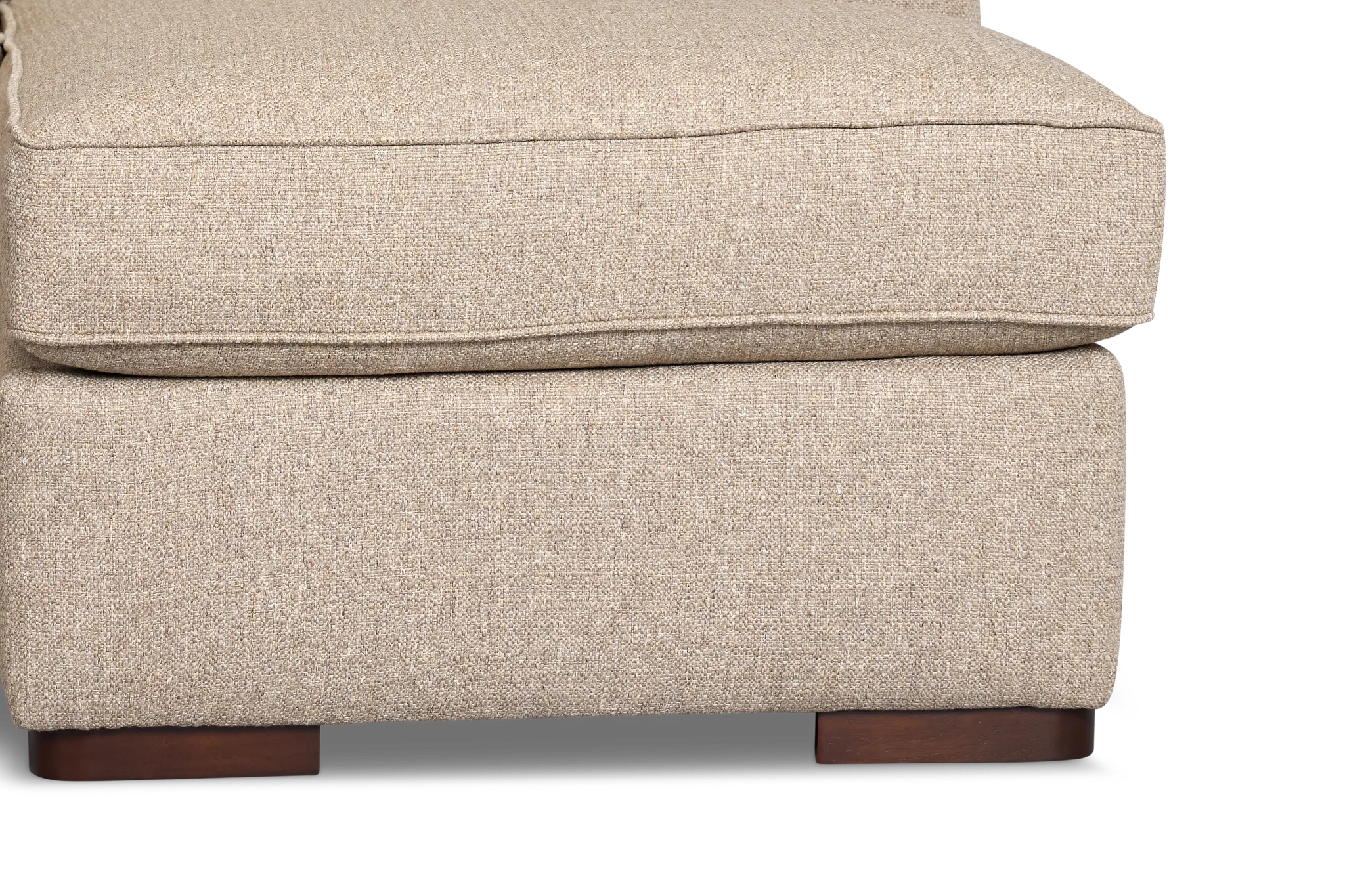 Sinclair Brown Fabric Medium Right Chaise Sectional
