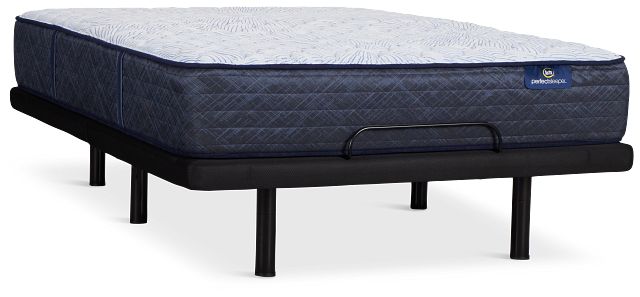 Serta Perfect Sleeper Blue Lagoon Nights Firm Elite Adjustable Mattress Set