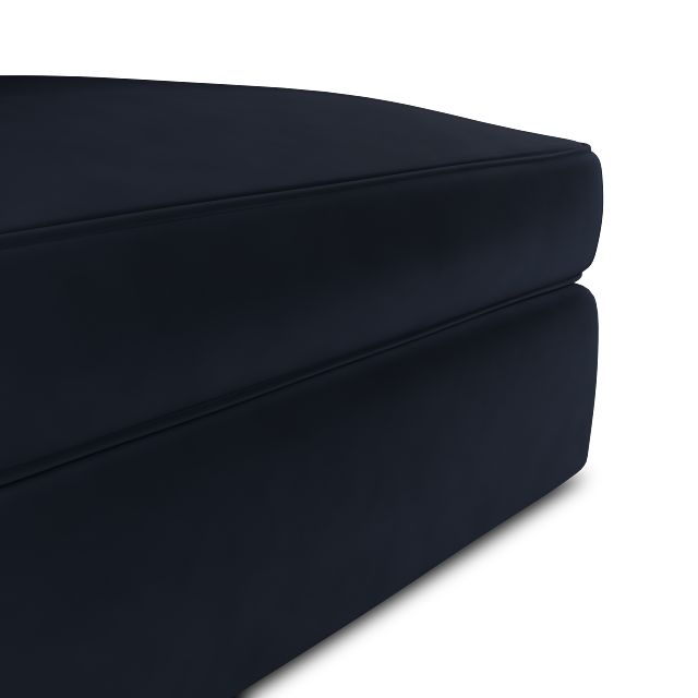 Siesta Joya Dark Blue Fabric Ottoman