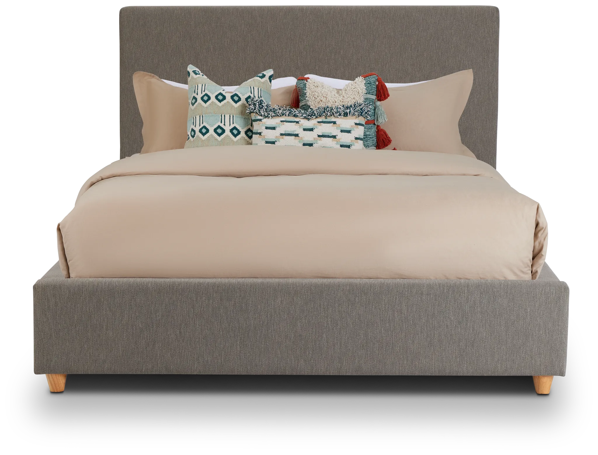 Chelsea Gray Uph Platform Bed