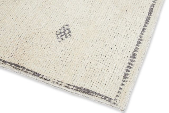 Tessa Black 5x7 Area Rug