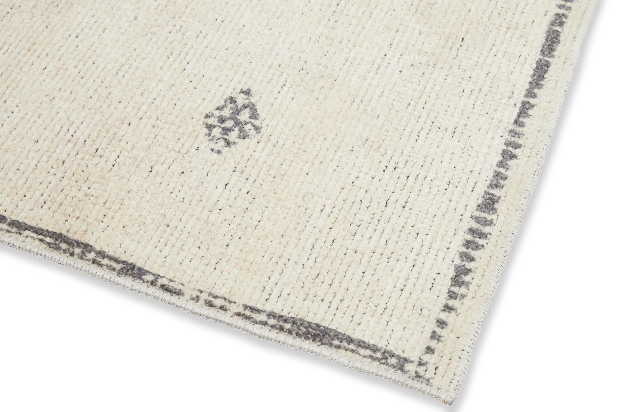 Tessa Black 5x7 Area Rug