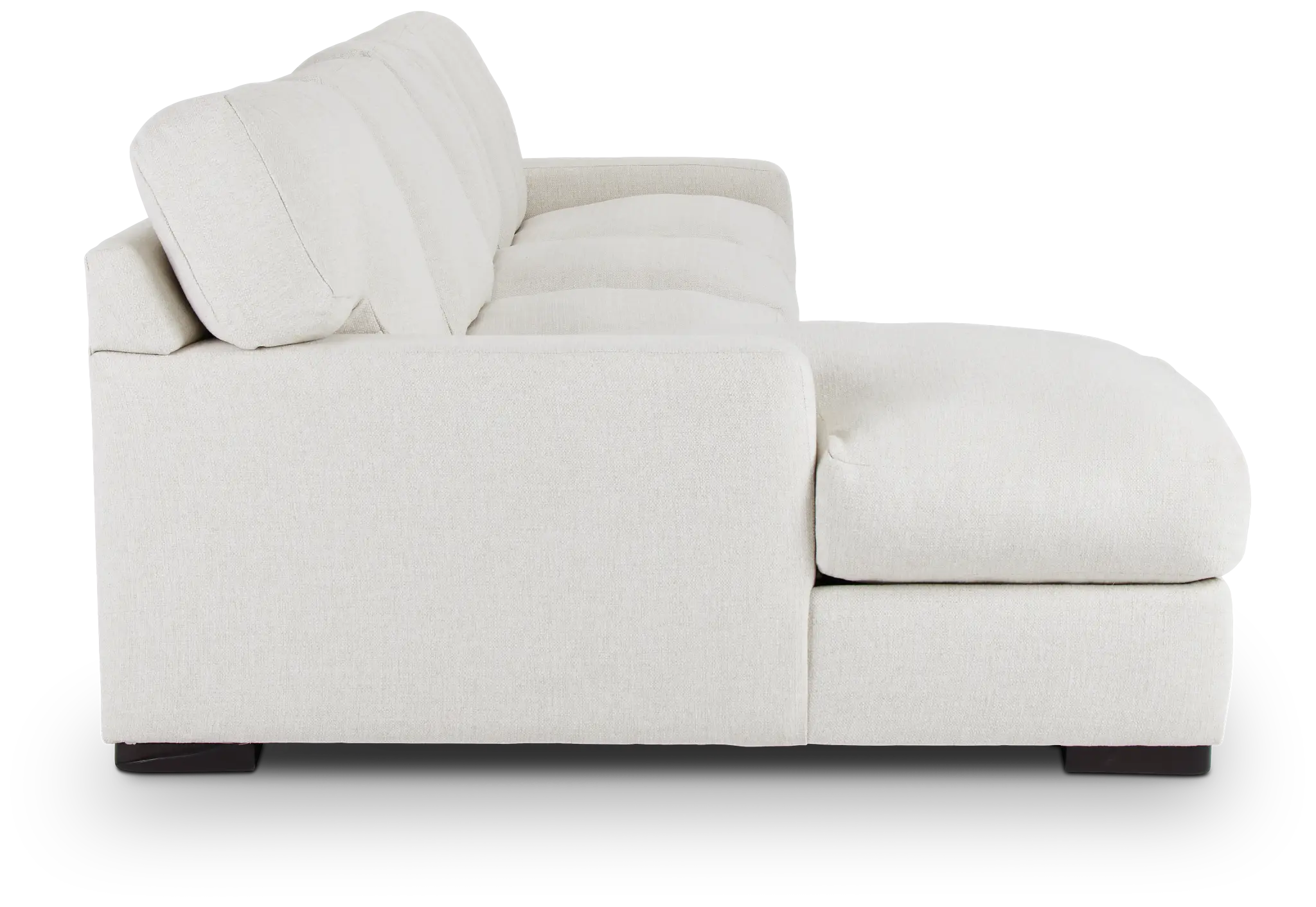 Veronica White Down Small Left Chaise Sectional Veronica White Down Small Left Chaise Sectional