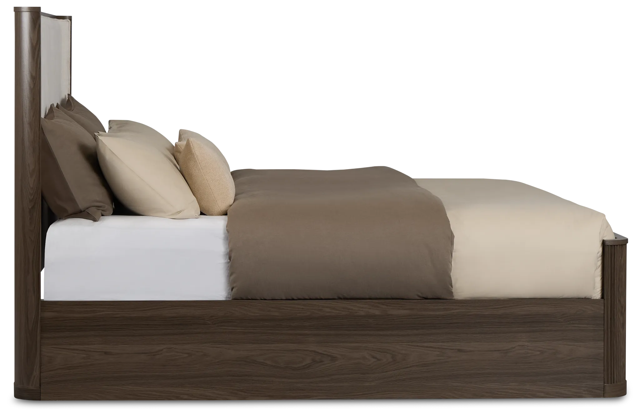 Camden Dark Tone Uph Panel Bed