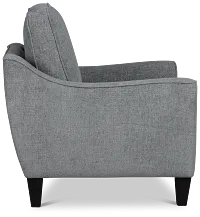 Cory Blue Fabric Chair