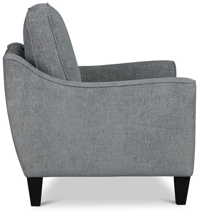 Cory Blue Fabric Chair