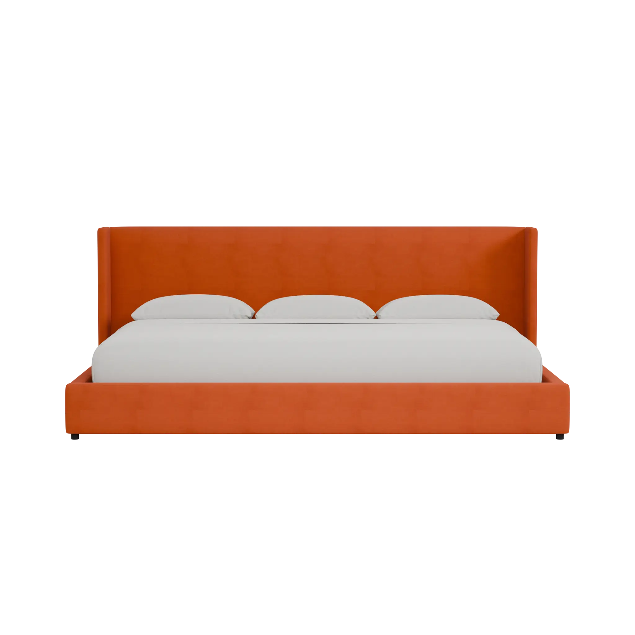 Captiva Joya Orange 48" Upholstered Shelter Bed Captiva Joya Orange 48" Upholstered Shelter Bed