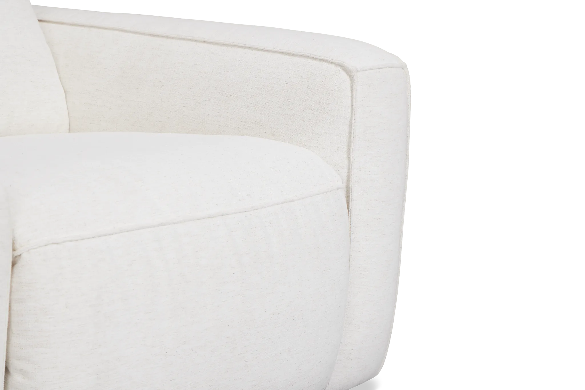 Ryland White Fabric Power Reclining Sofa