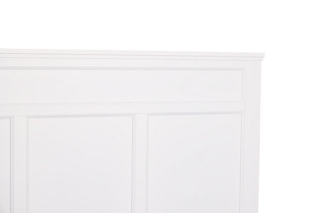 Seabrook White Panel Bed
