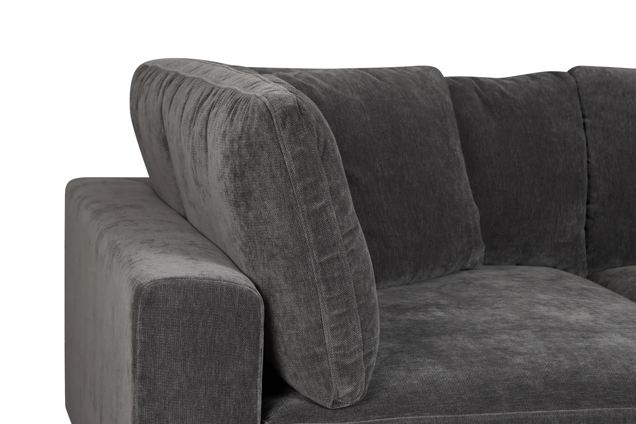 Lounge Dark Gray Fabric Double Chaise Sectional Lounge Dark Gray Fabric Double Chaise Sectional