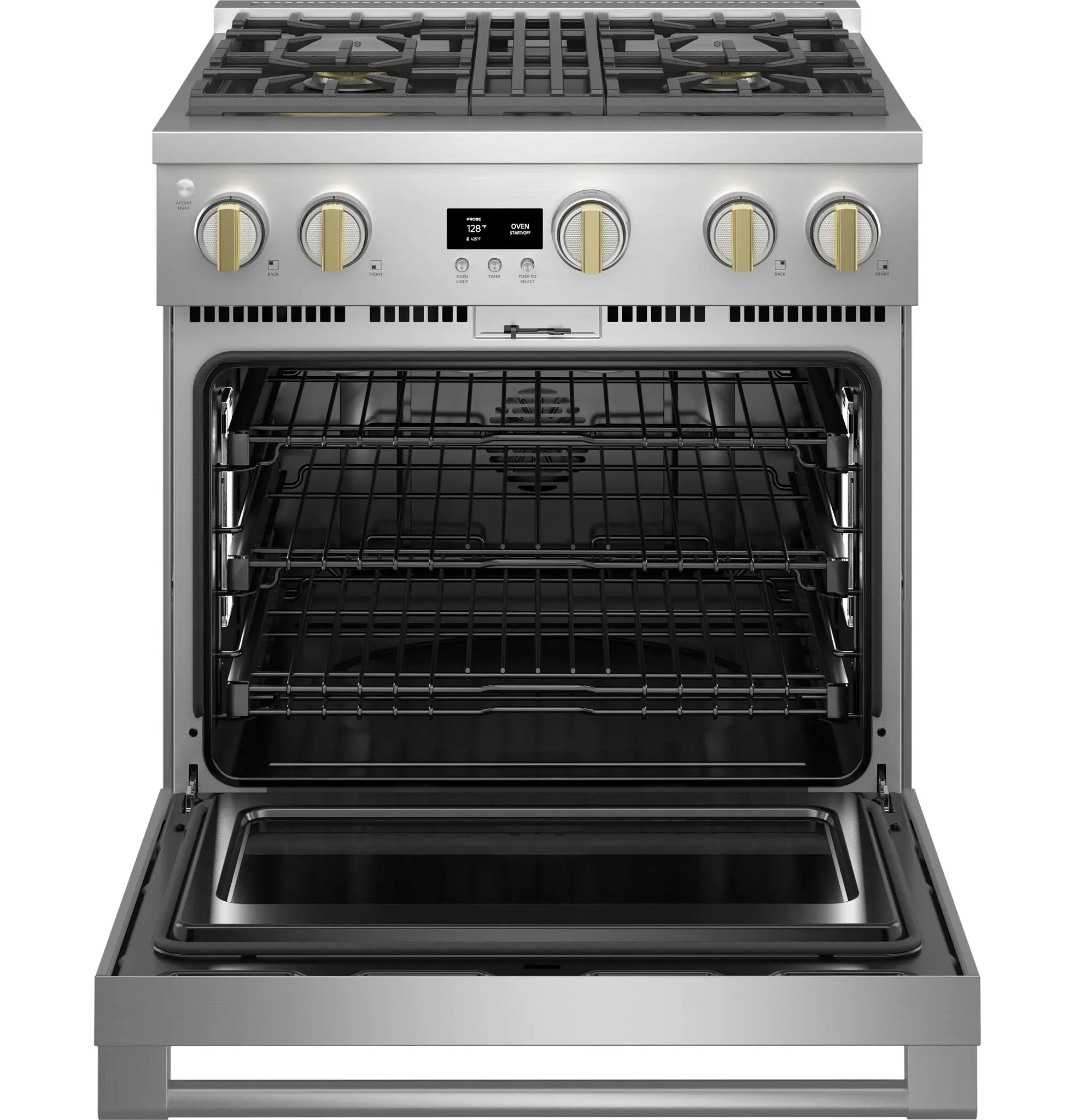 Monogram 304 Series Stainless Steel 30" Dual Fuel Range Monogram 304 Series Stainless Steel 30" Dual Fuel Range