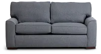 Austin Blue Fabric Loveseat