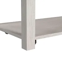 Sansa White Rectangular Coffee Table