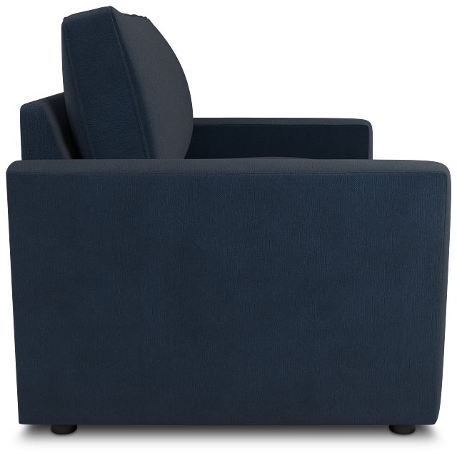 Siesta Revenue Dark Blue Fabric Memory Foam Sleeper