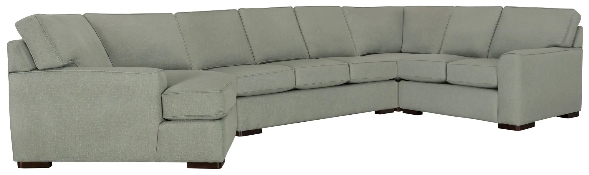 Austin Green Fabric Left Cuddler Innerspring Sleeper Sectional Austin Green Fabric Left Cuddler Innerspring Sleeper Sectional