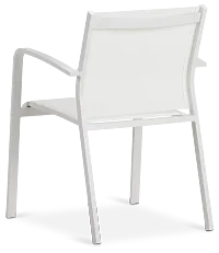 Lisbon White Sling Chair
