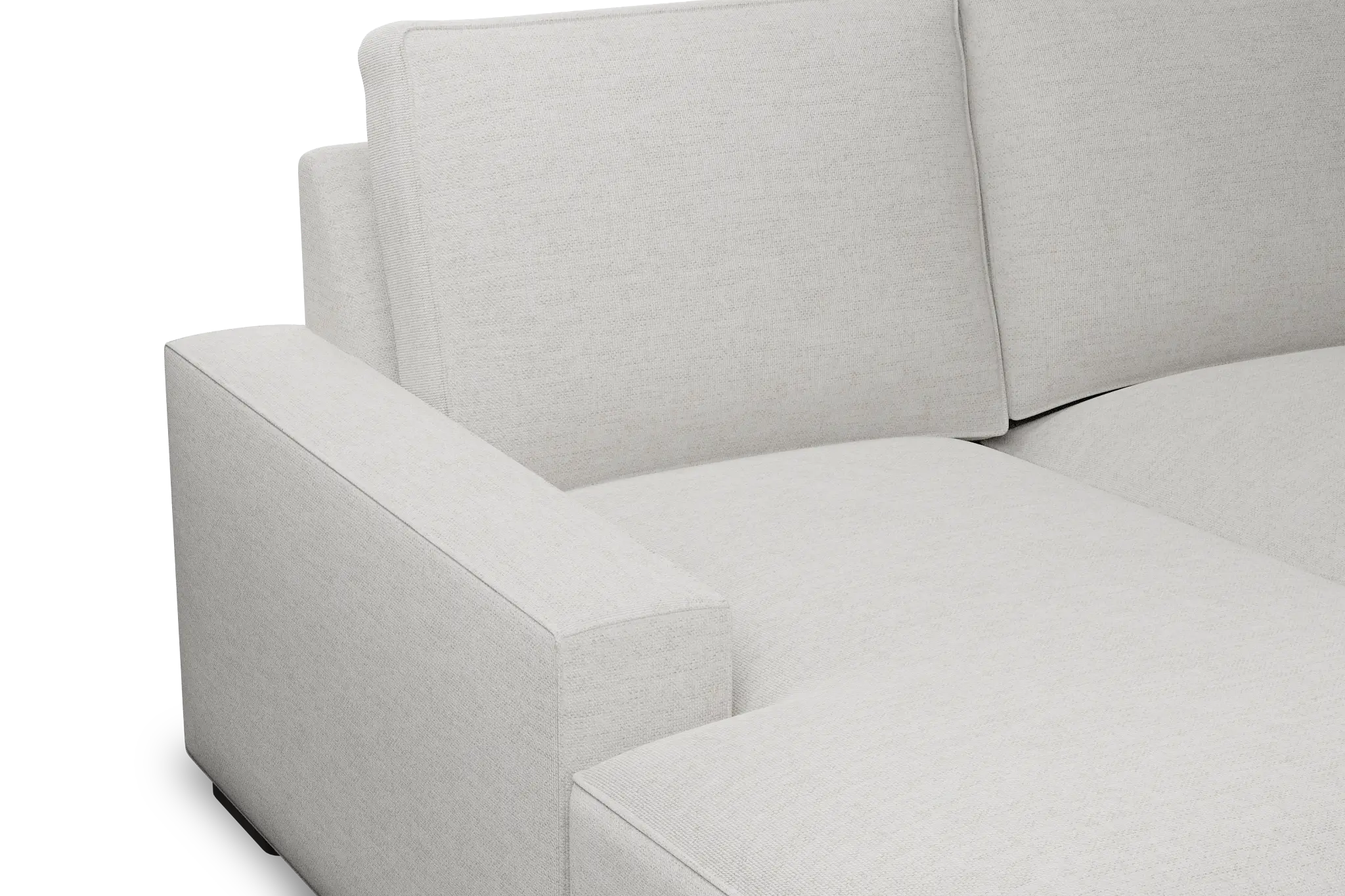 Edgewater Maguire Ivory Left Chaise Sectional Edgewater Maguire Ivory Left Chaise Sectional