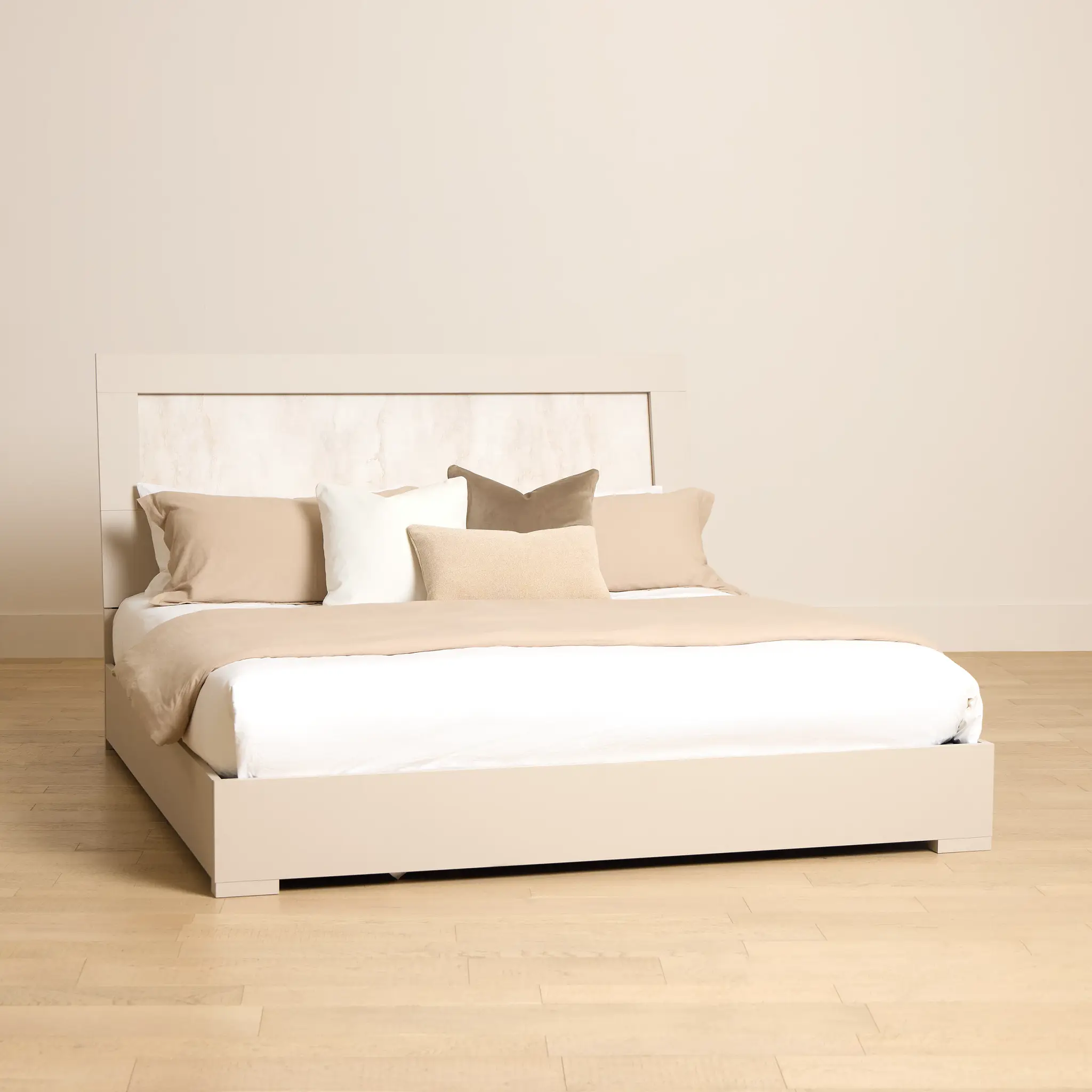 Valencia Light Tone Panel Bed Valencia Light Tone Panel Bed