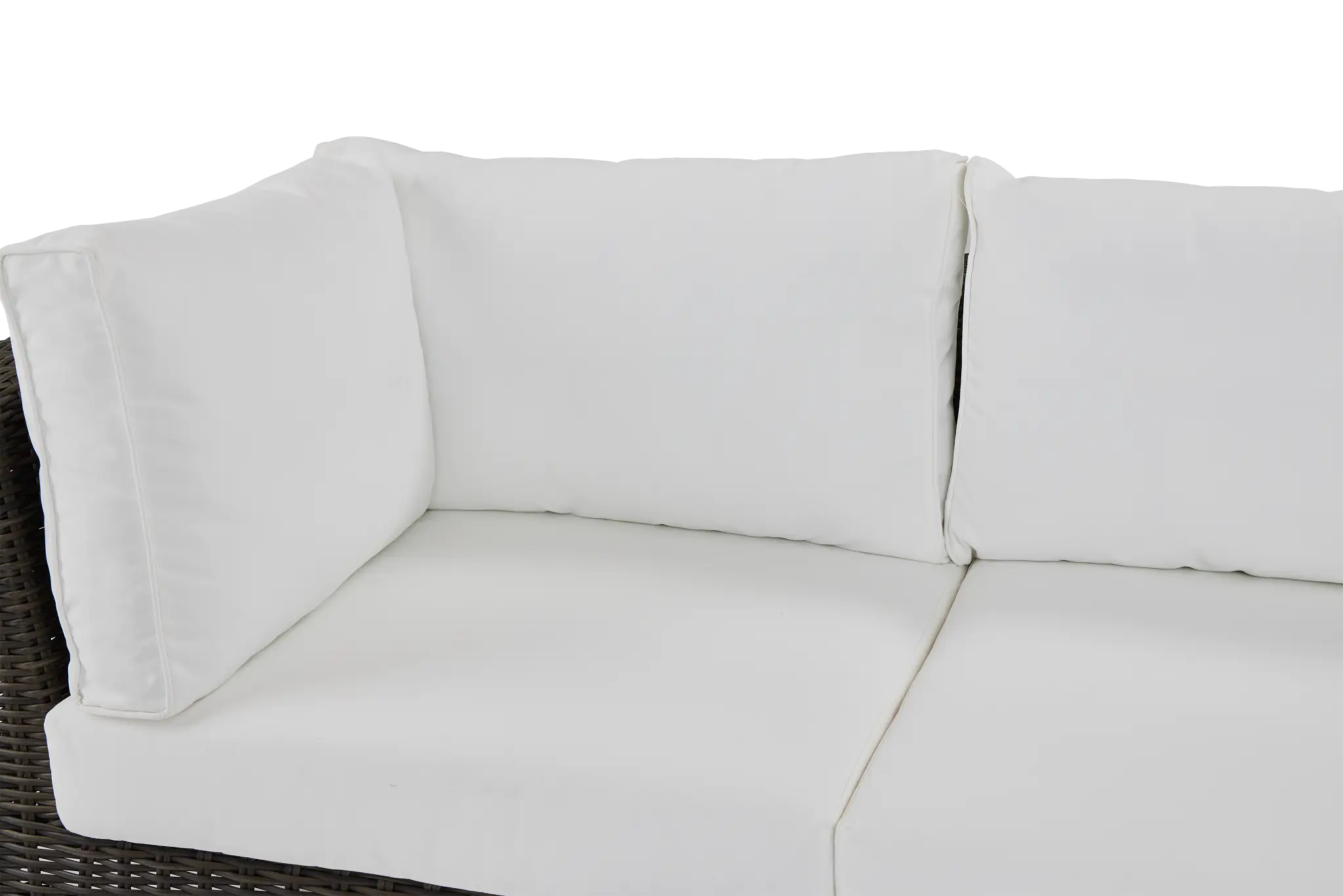 Tulum White Woven 5-piece Modular Sectional Tulum White Woven 5-piece Modular Sectional