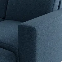 Citymod Blue Fabric 6-piece Pit Sectional