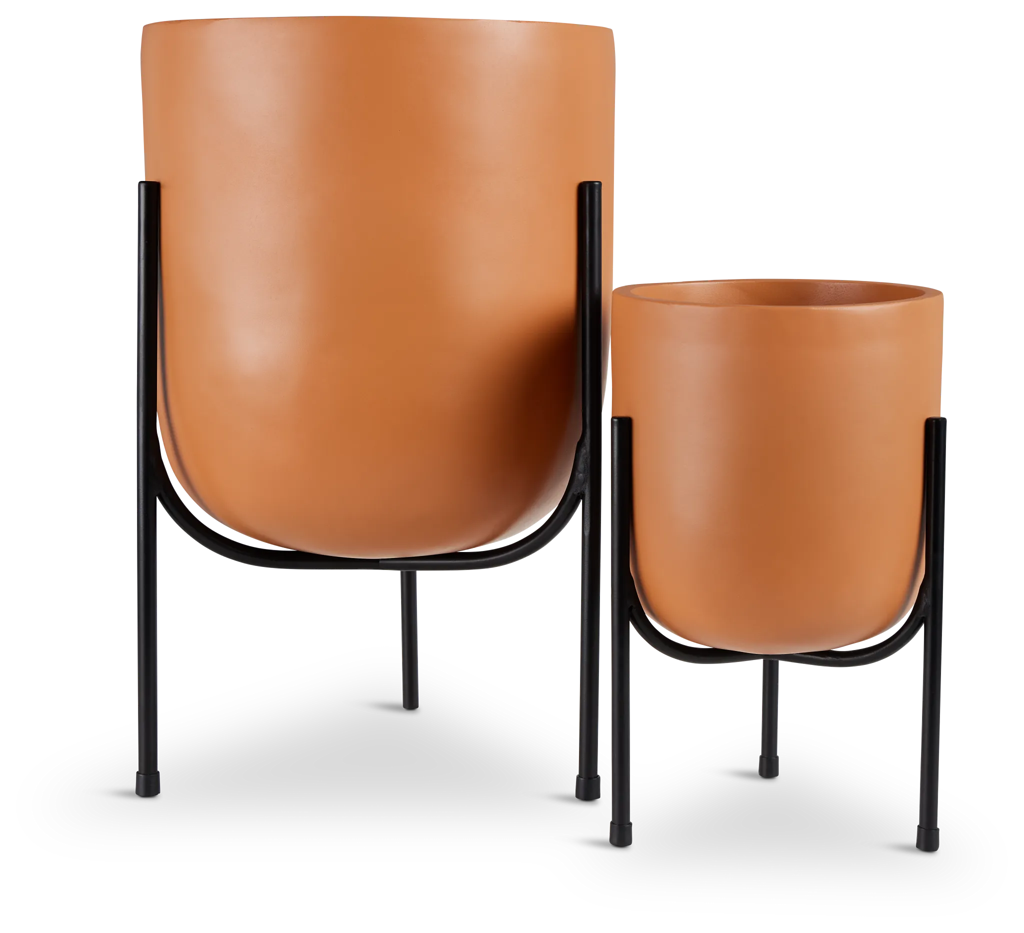 Frieda Light Orange Small Planter