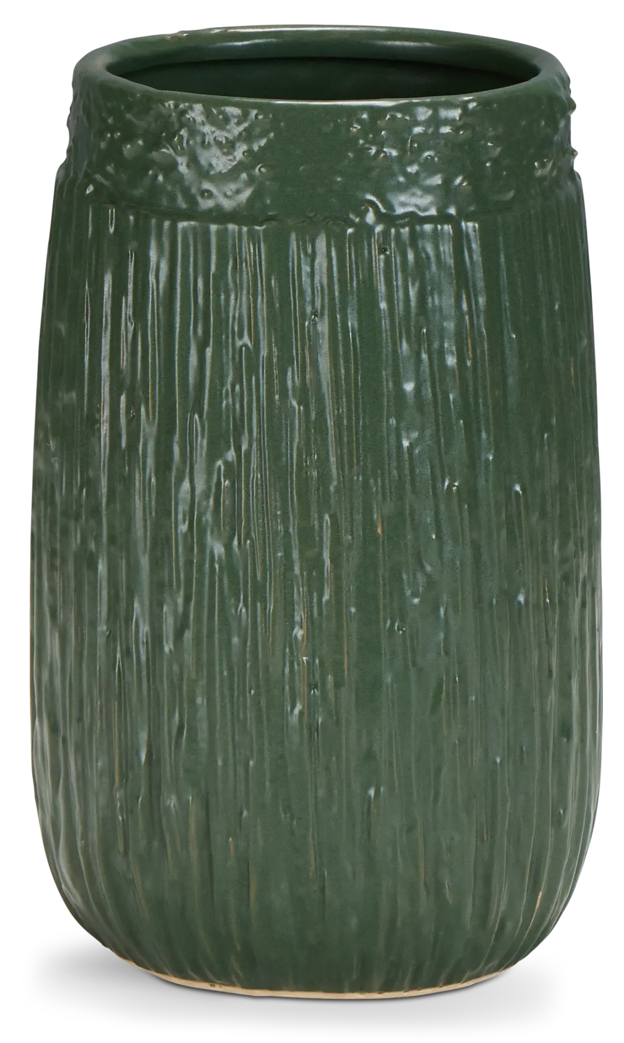 Birk Dark Green Medium Vase Birk Dark Green Medium Vase