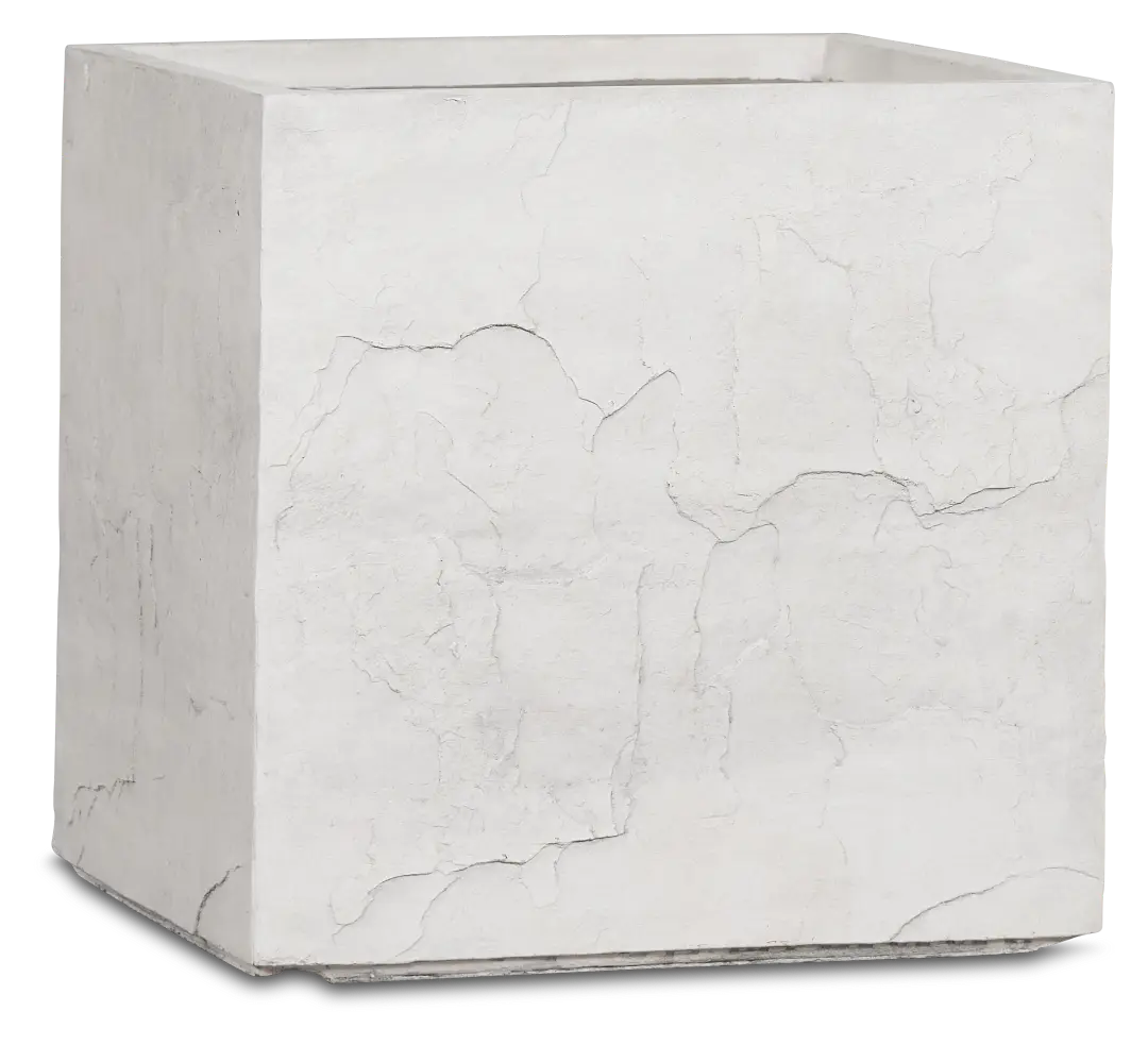 Marbir White Planter Marbir White Planter