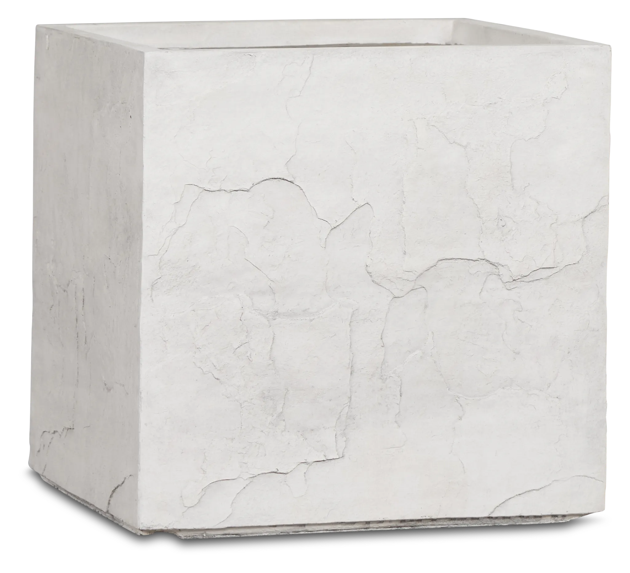 Marbir White Planter