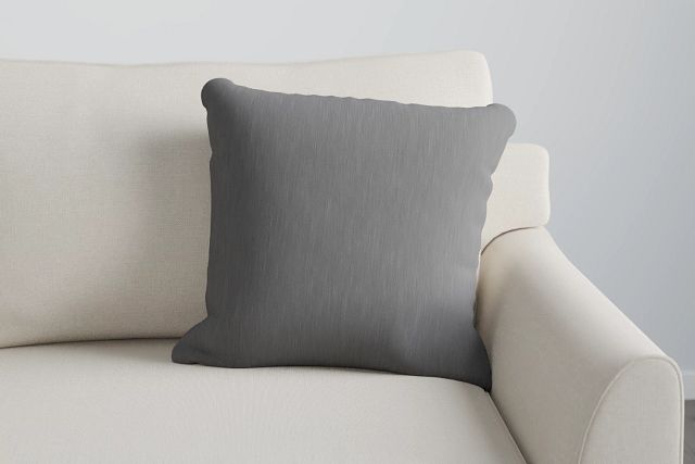 Revenue Gray 20" Accent Pillow