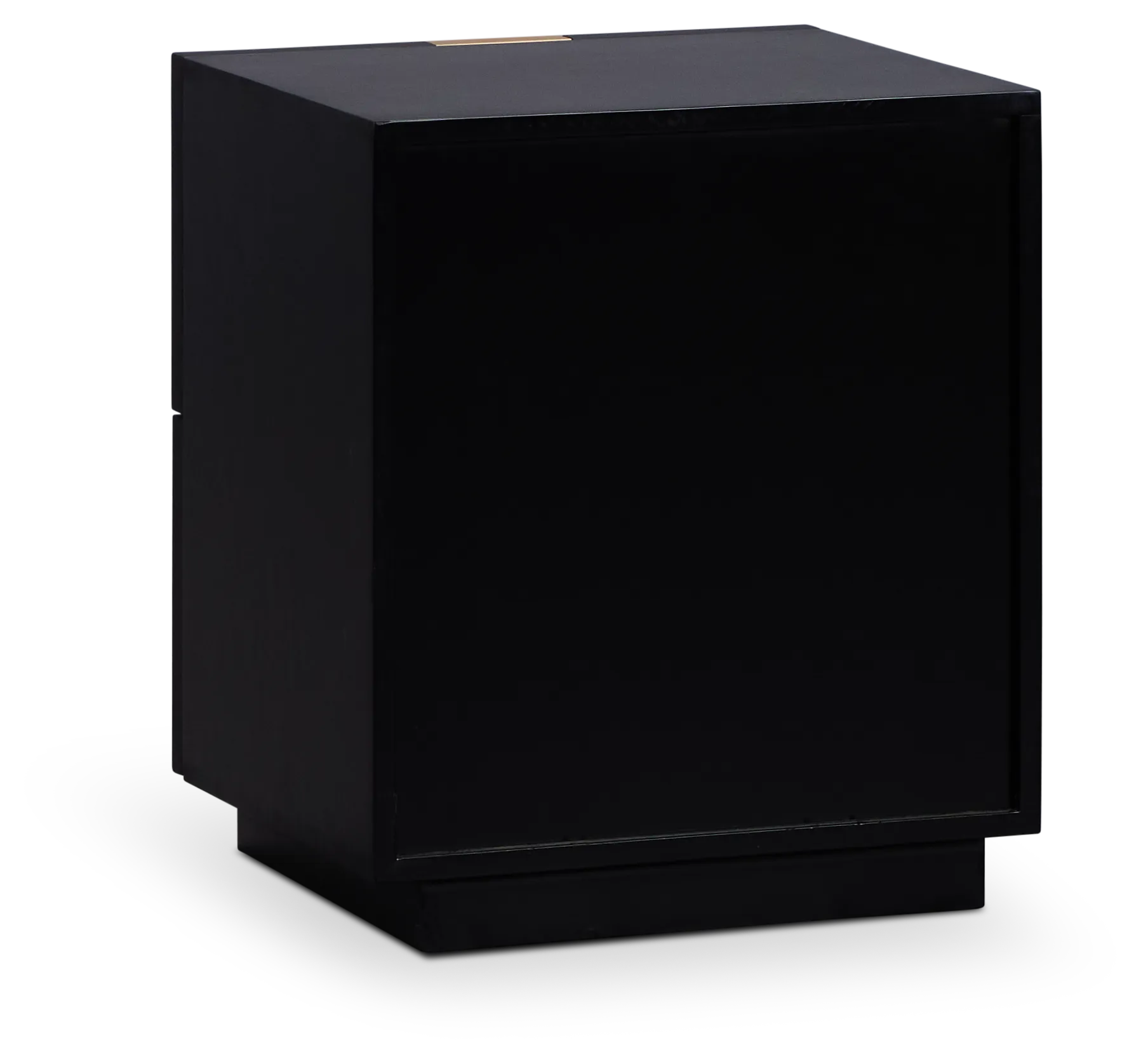 Sartan Black Accent Table