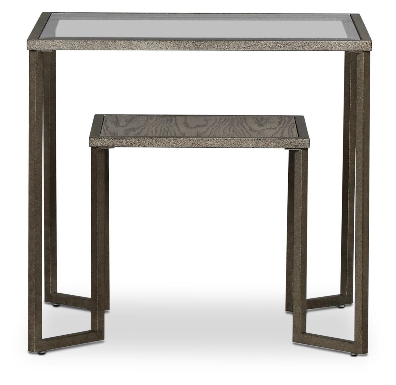 Bendishaw Metal Rectangular End Table